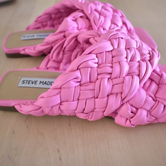 Steve Madden Marina Braided Square Toe Sandals - Picture 5 of 14